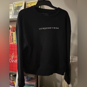 CorePower Yoga Black Crew Neck